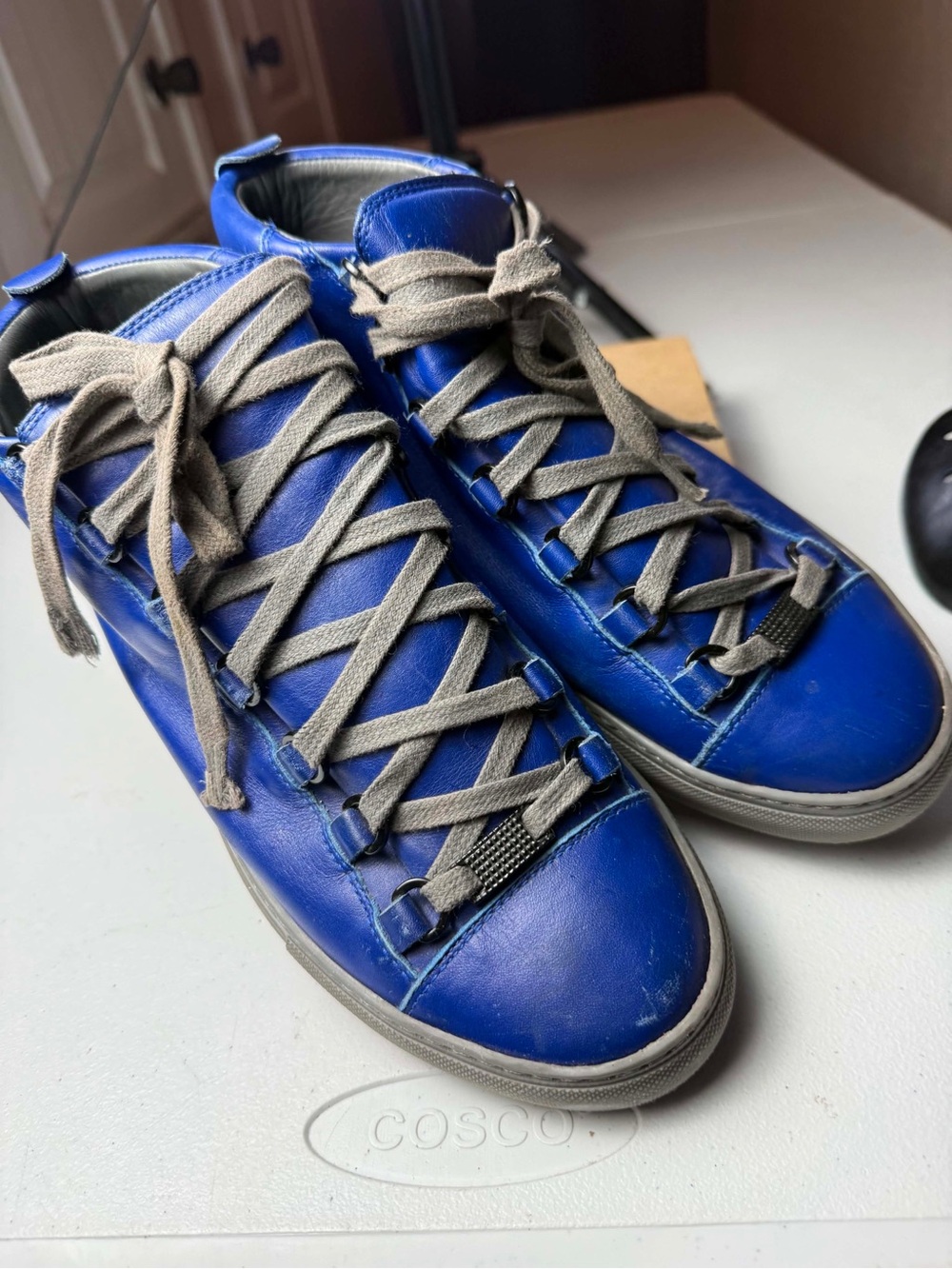 Balenciaga Electric Blue Arena Sneaker women Sz 39 /US 9 - Picture 8 of 12